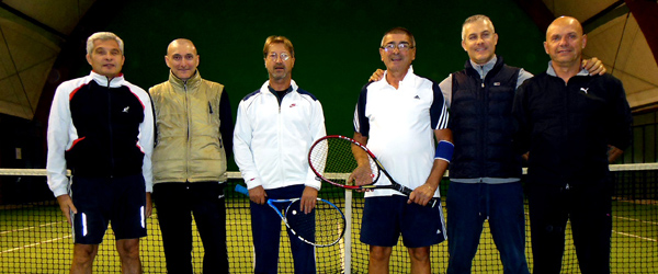 Foto di gruppo di De Martino team vs Gobetti team